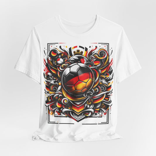 Germany Ornate Fußball  - Premium Shirt