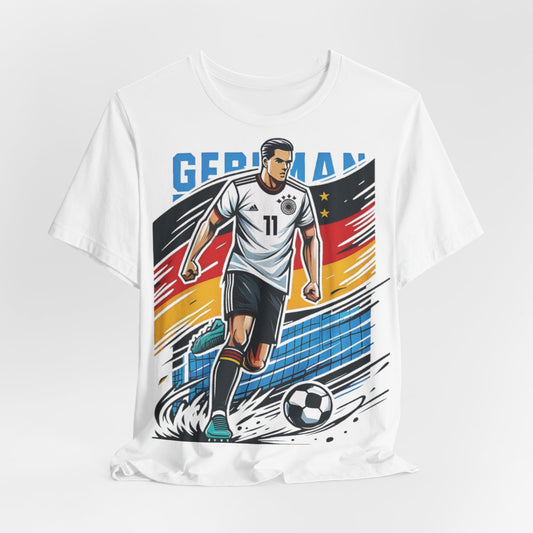 German Retro Fußball Spieler Unisex - Premium Shirt